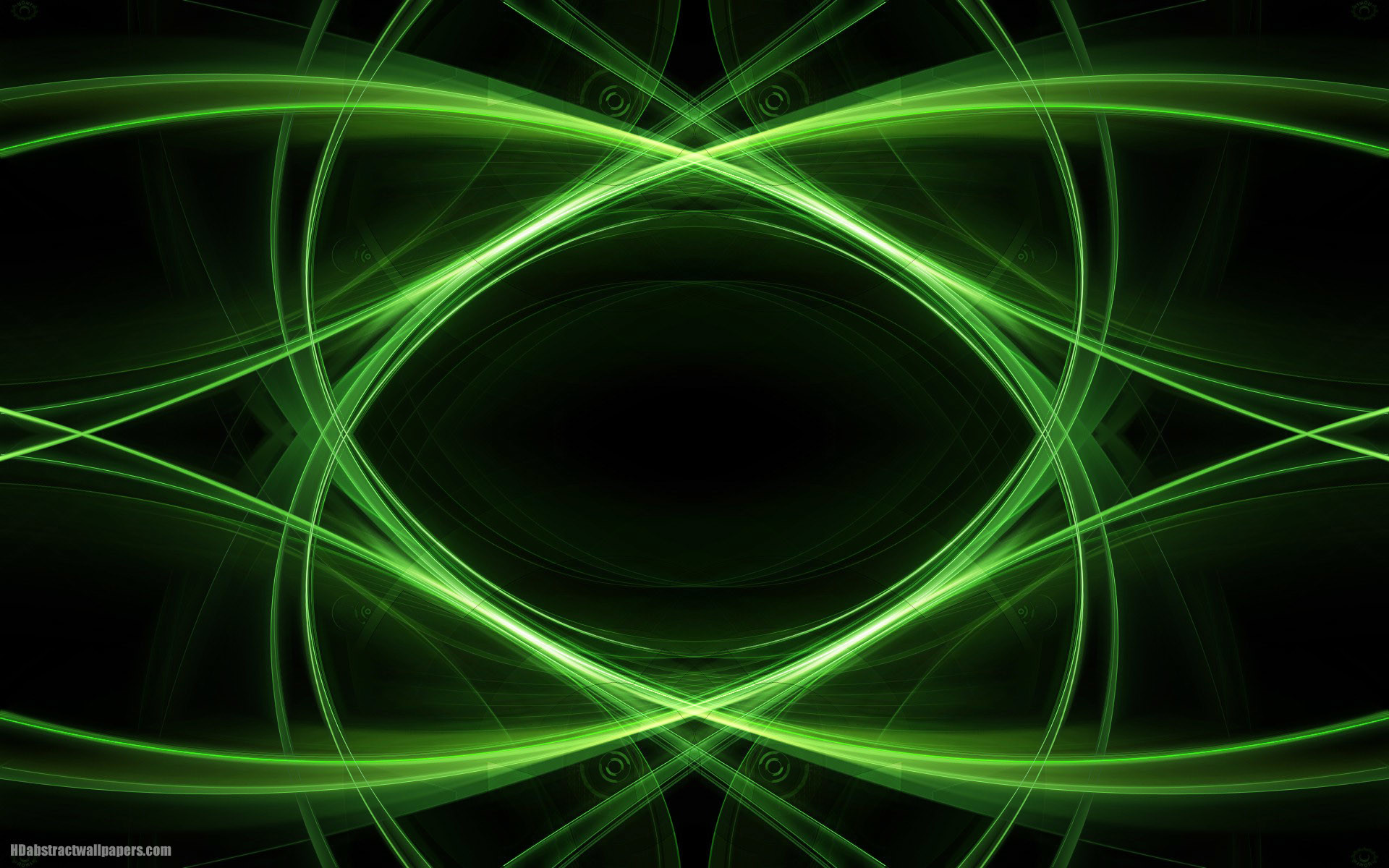 Black Abstract Wallpaper With Green Lines Data-src - Lime Green And