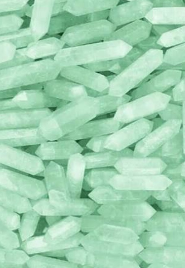 Crystal, Green, And Wallpaper Image - Light Green Aesthetic Background -  596x866 Wallpaper 