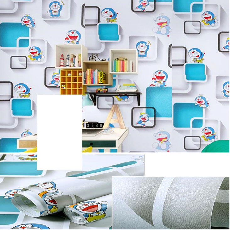  Harga  Wallpaper  Dinding  Doraemon 732x732 Wallpaper  