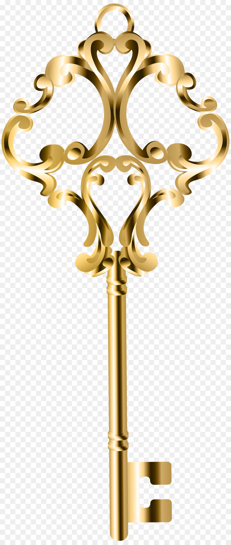 Golden Key Clipart Png - 900x2120 Wallpaper - teahub.io