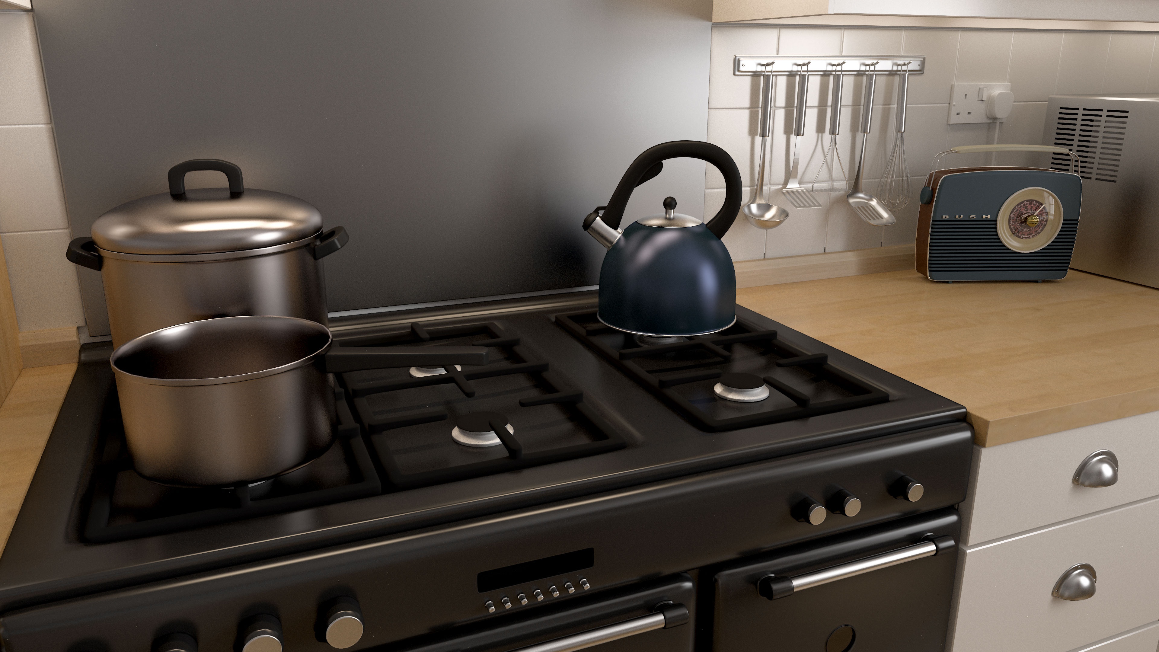 Kitchen Stove Wallpaper Hd - 3840x2160 Wallpaper - teahub.io