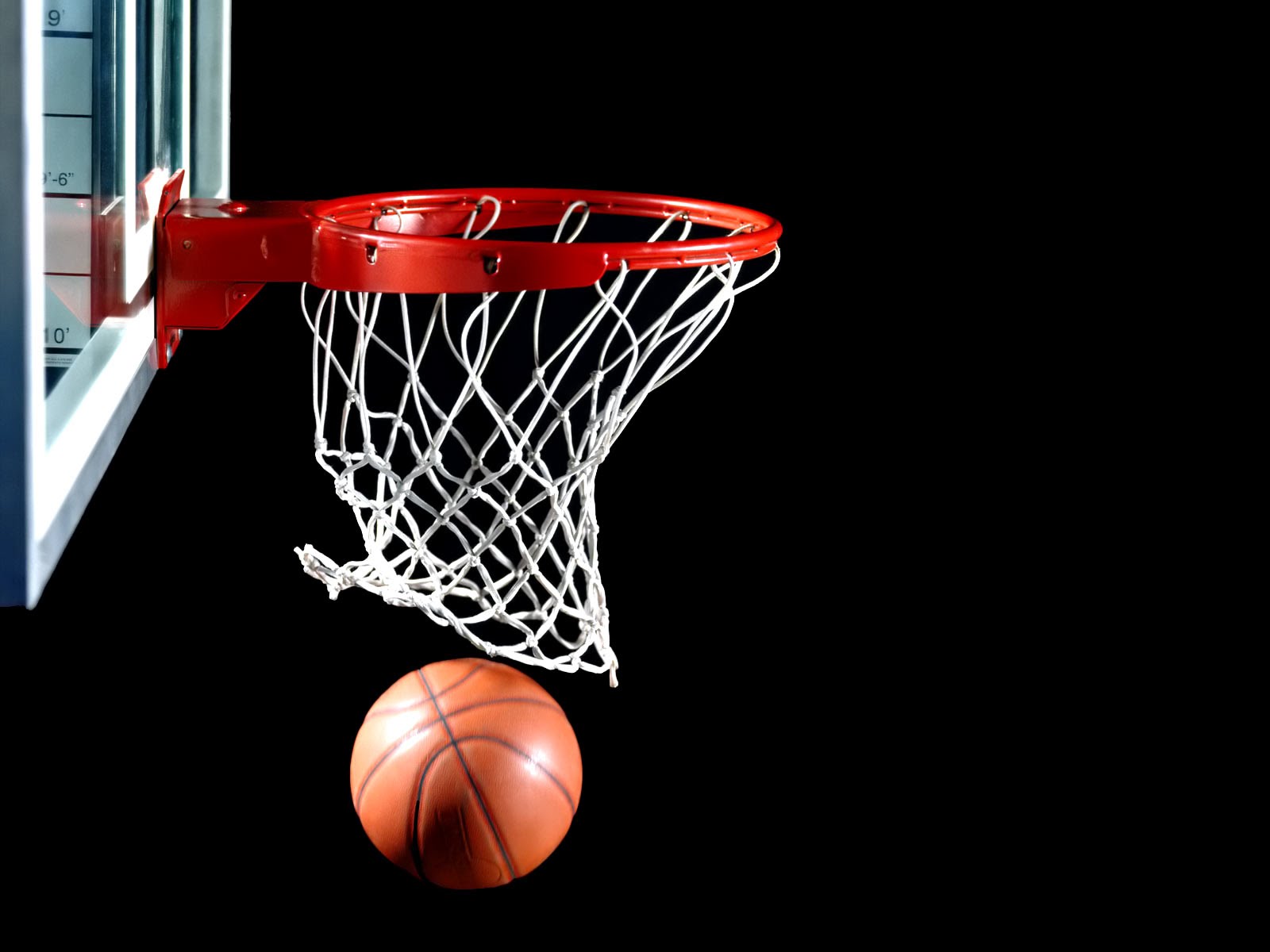 Basketball In A Basket - HD Wallpaper 
