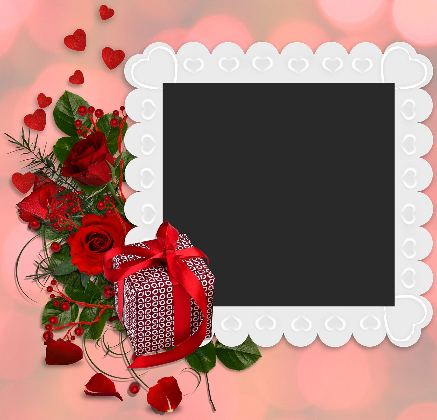 Love Photo Frame With A Secret Of A Couple - White Love Png Frame -  1500x1441 Wallpaper 