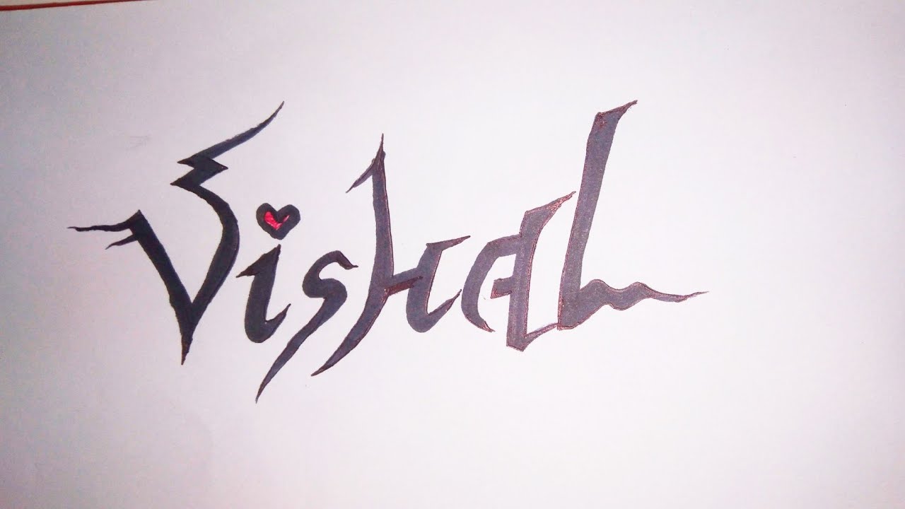 Vishal Name Tattoo Designs 1280x7 Wallpaper Teahub Io