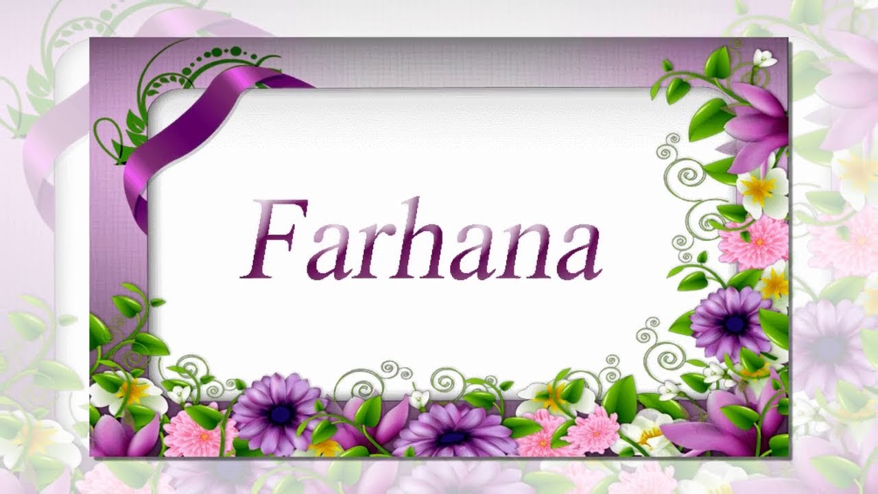 Farhana Name Meaning In Urdu - HD Wallpaper 