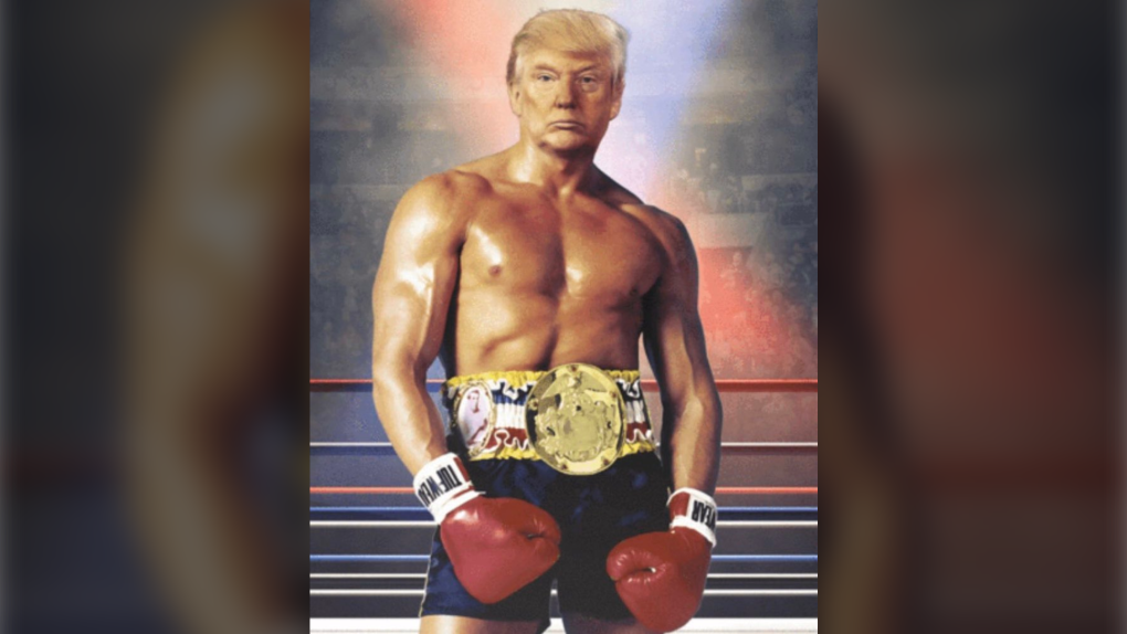 Donald Trump Rocky Balboa - HD Wallpaper 