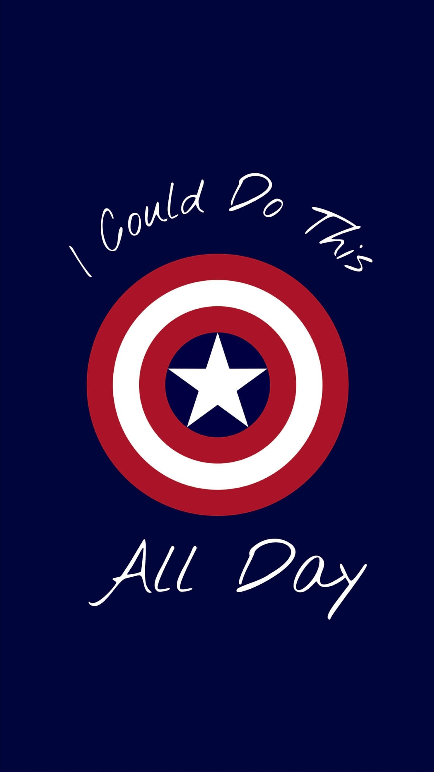 Captain America Best Quote Iphone Wallpaper 
 Data - Quotes I Can Do This All Day Captain America - HD Wallpaper 
