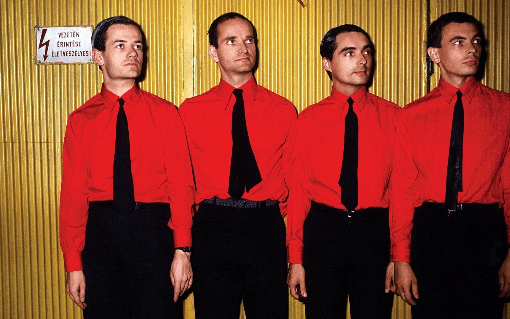 Wallpaper Kraftwerk, Band, Members, Ties, Wall - Kraftwerk Band 