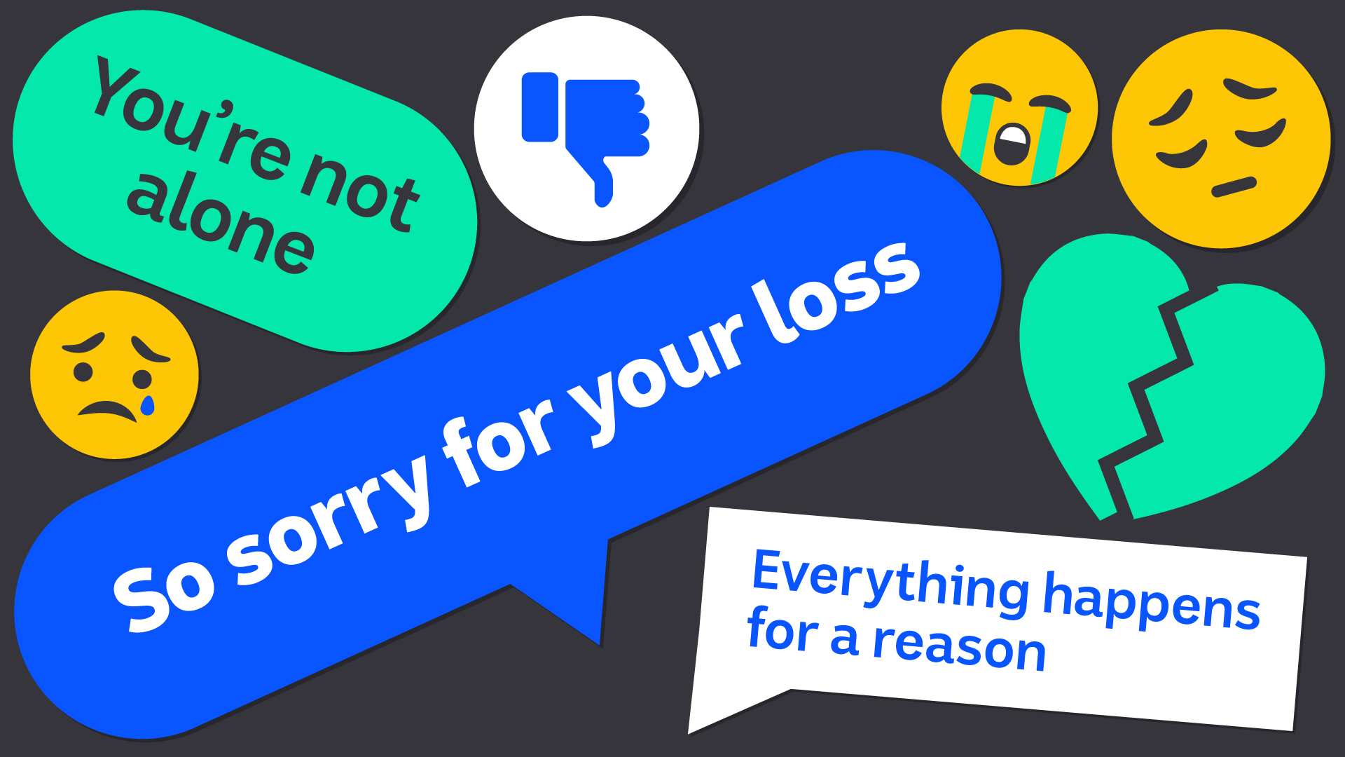 Sorry For Your Loss Emoji - HD Wallpaper 