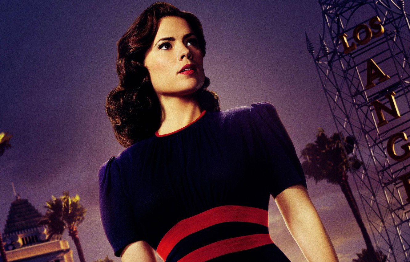 Photo Wallpaper The Series, Poster, Marvel, Tv Series, - Hayley Atwell Agent Carter - HD Wallpaper 