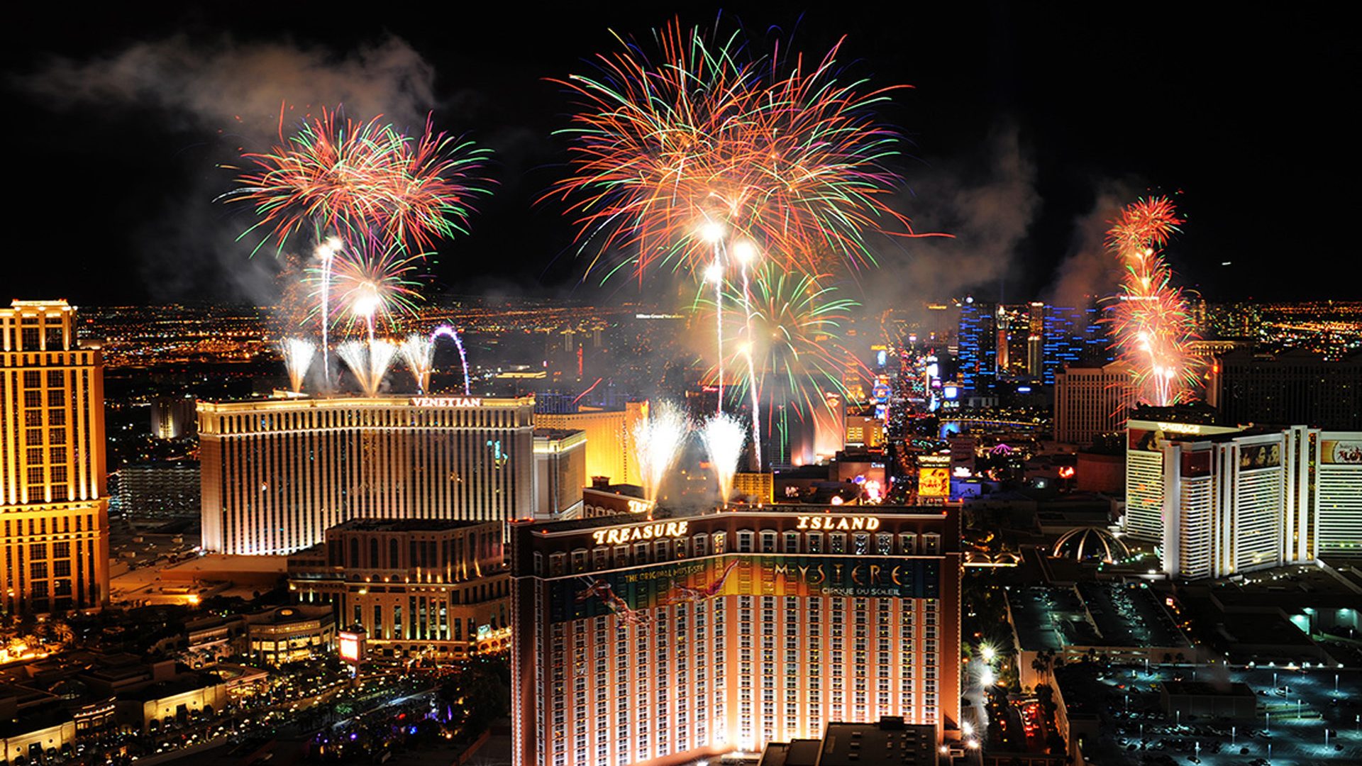 Vegas New Years Eve 2019 - 1920x1080 Wallpaper - teahub.io