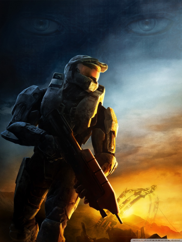 Halo 3 Master Chief Poster - 768x1024 Wallpaper - teahub.io