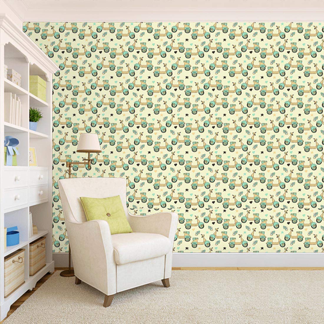 Green Wallpaper Design For Bedroom - 1100x1100 Wallpaper - teahub.io