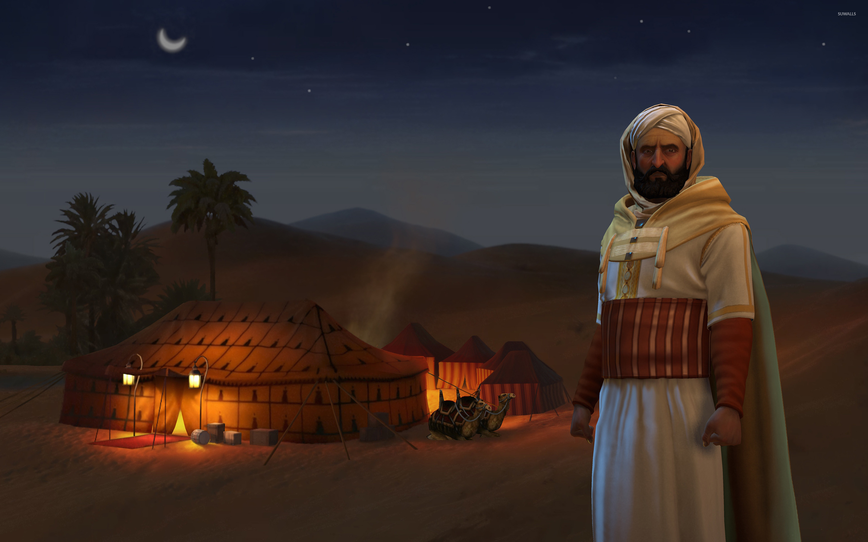 Civilization 5 Ahmad Al Mansur - HD Wallpaper 