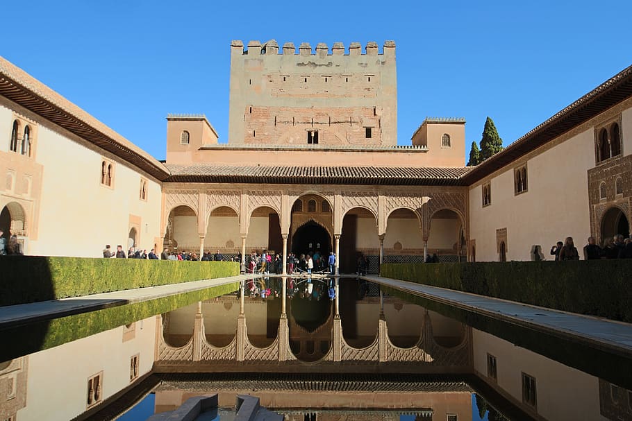 Architecture, Travel, Building, Palace, Old, Alhambra, - Alhambra ...