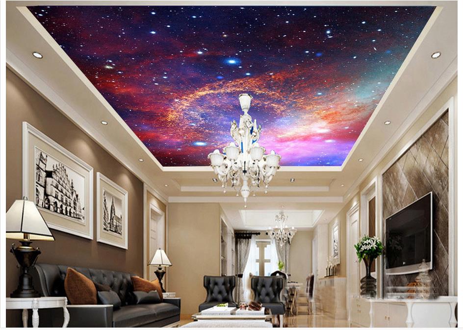 3d Wallpaper Ceiling - HD Wallpaper 
