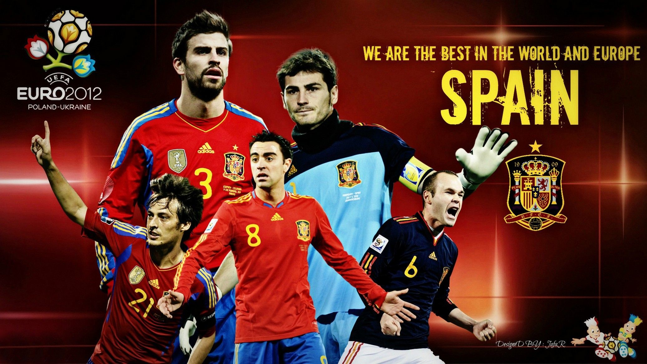 Spain Football Wallpaper - Spain 2018 World Cup - HD Wallpaper 