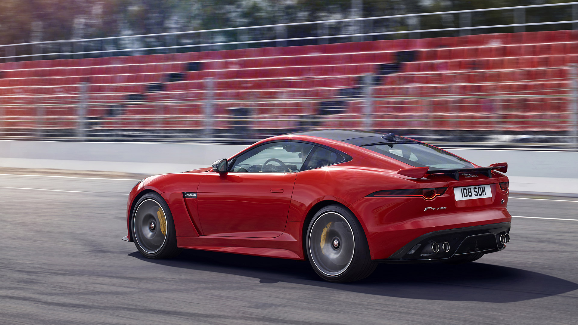 Jaguar F Type Rojo - HD Wallpaper 