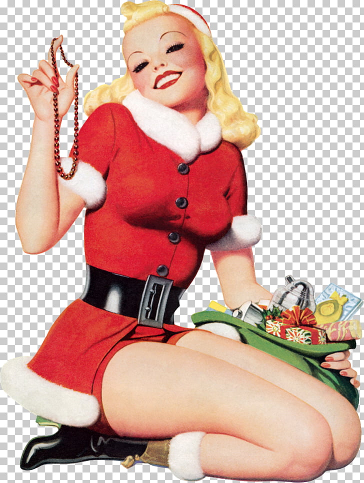 Pinup Christmas - HD Wallpaper 