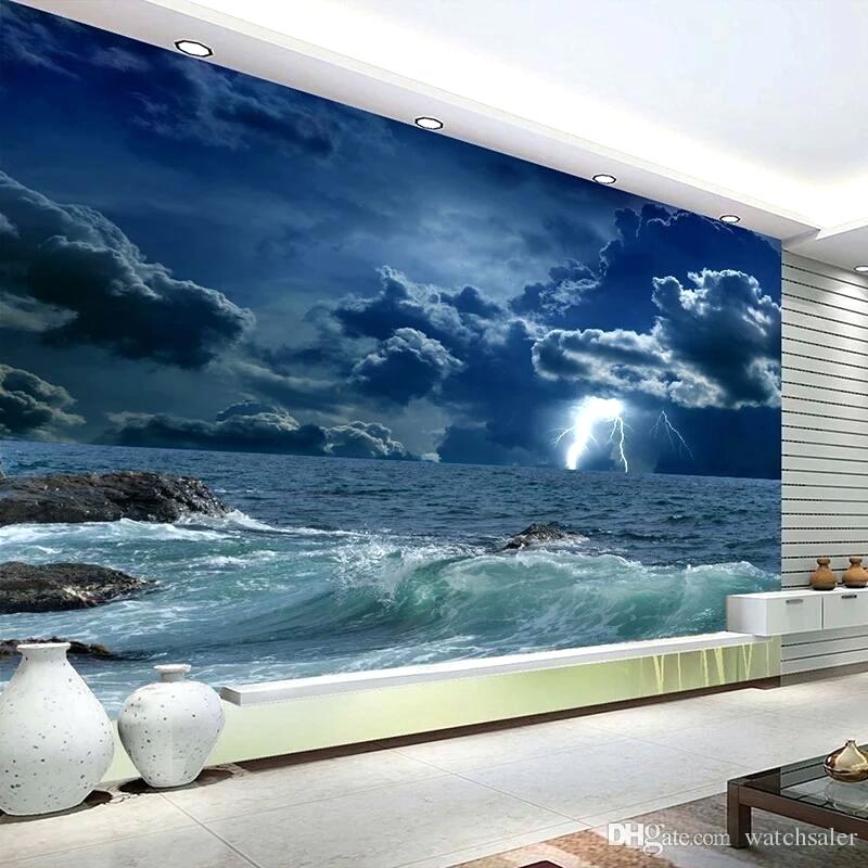 Download Wave Wallpaper For Bedroom Ocean Wave Wallpaper Bedroom