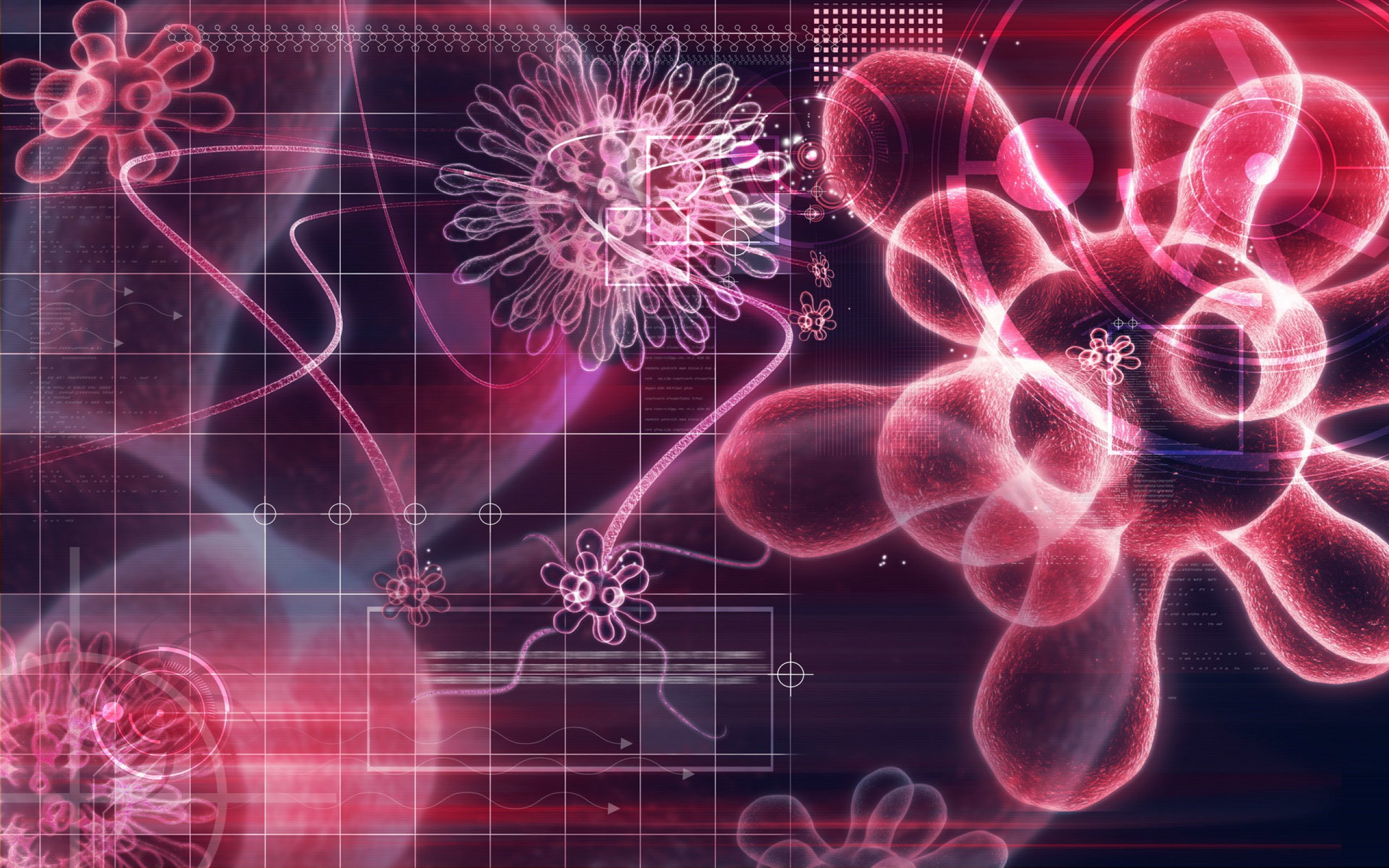 Virus Background For Powerpoint - 1920x1200 Wallpaper 