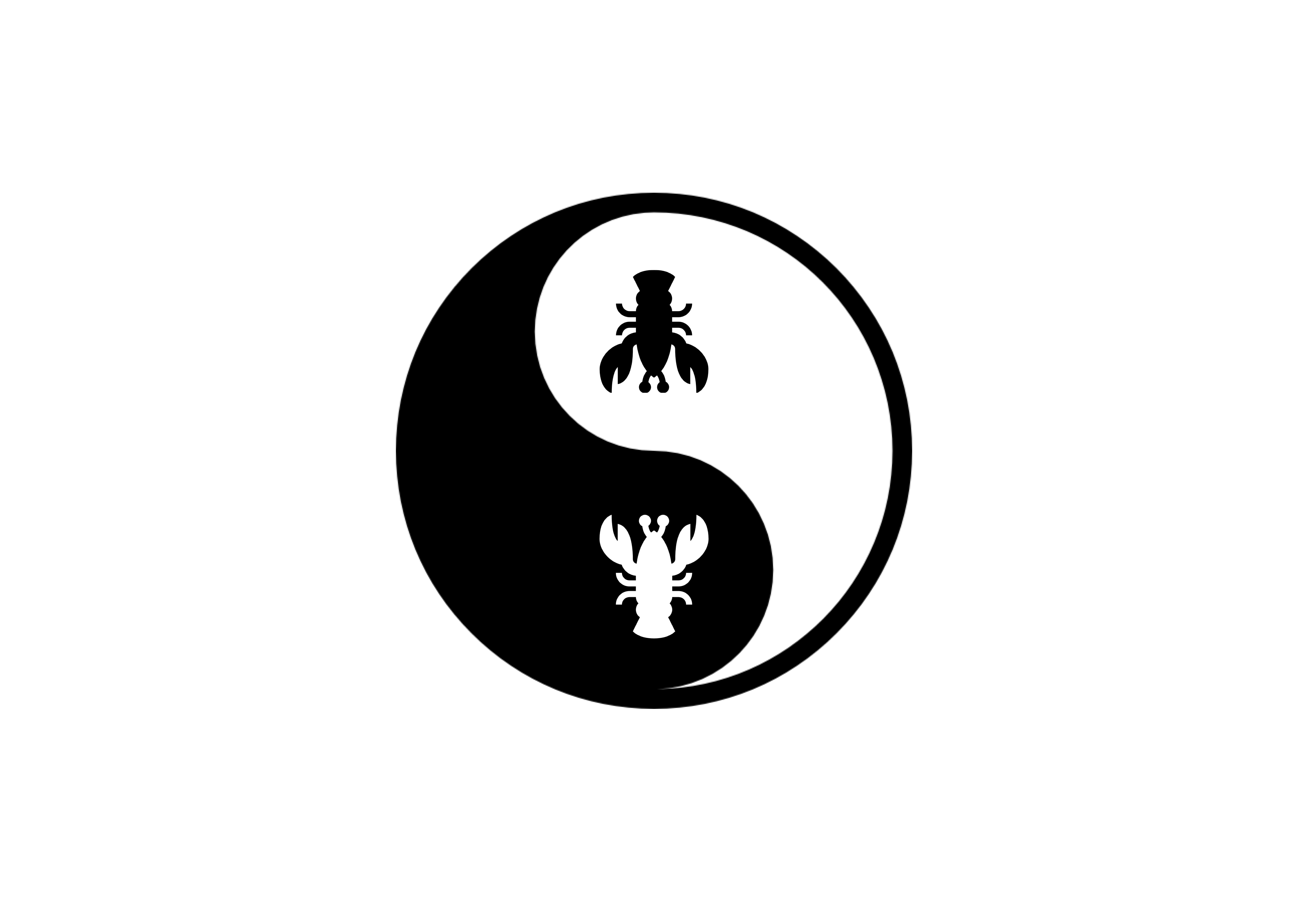 Jordan Peterson Yin Yang - HD Wallpaper 