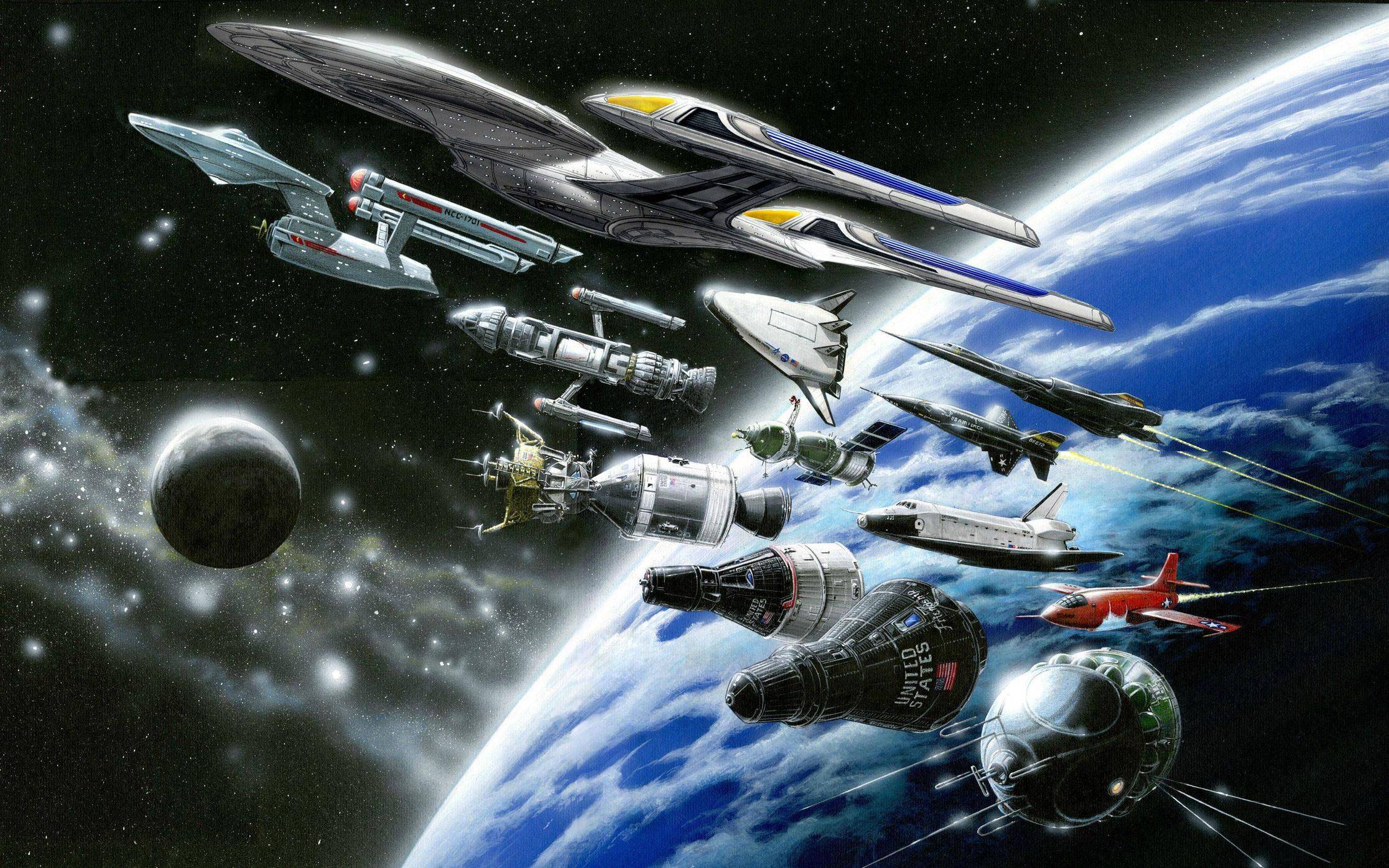 Starship Enterprise - HD Wallpaper 