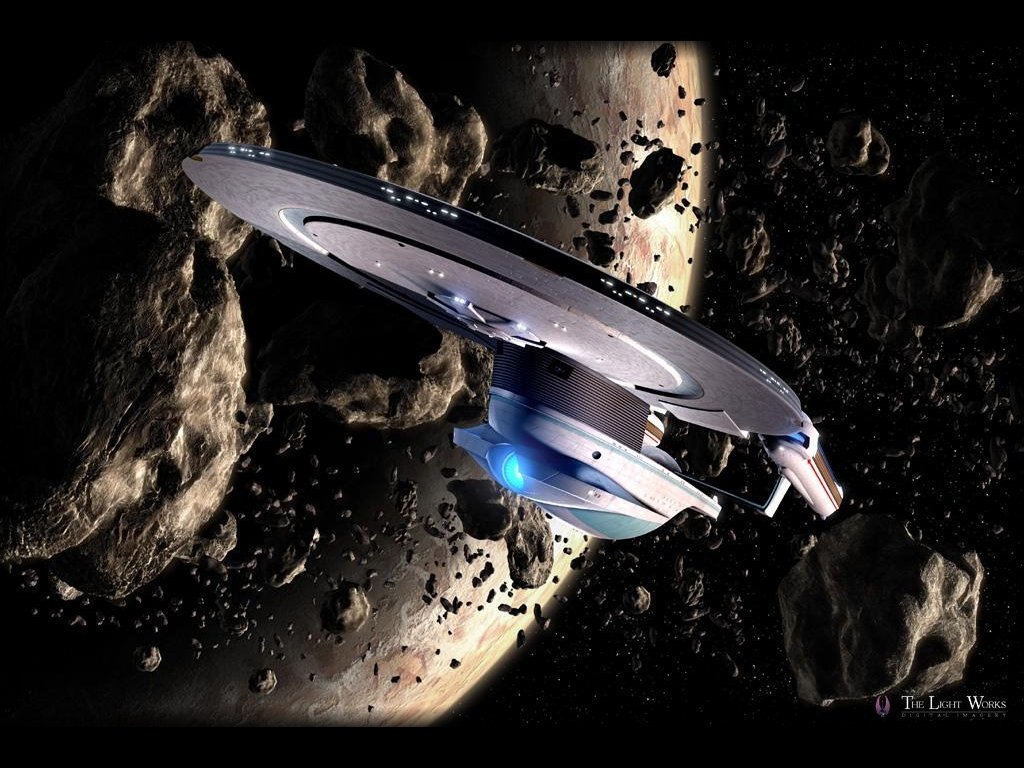 Enterprise B Excelsior Class Starship Refit 1024x768 Wallpaper Teahub Io