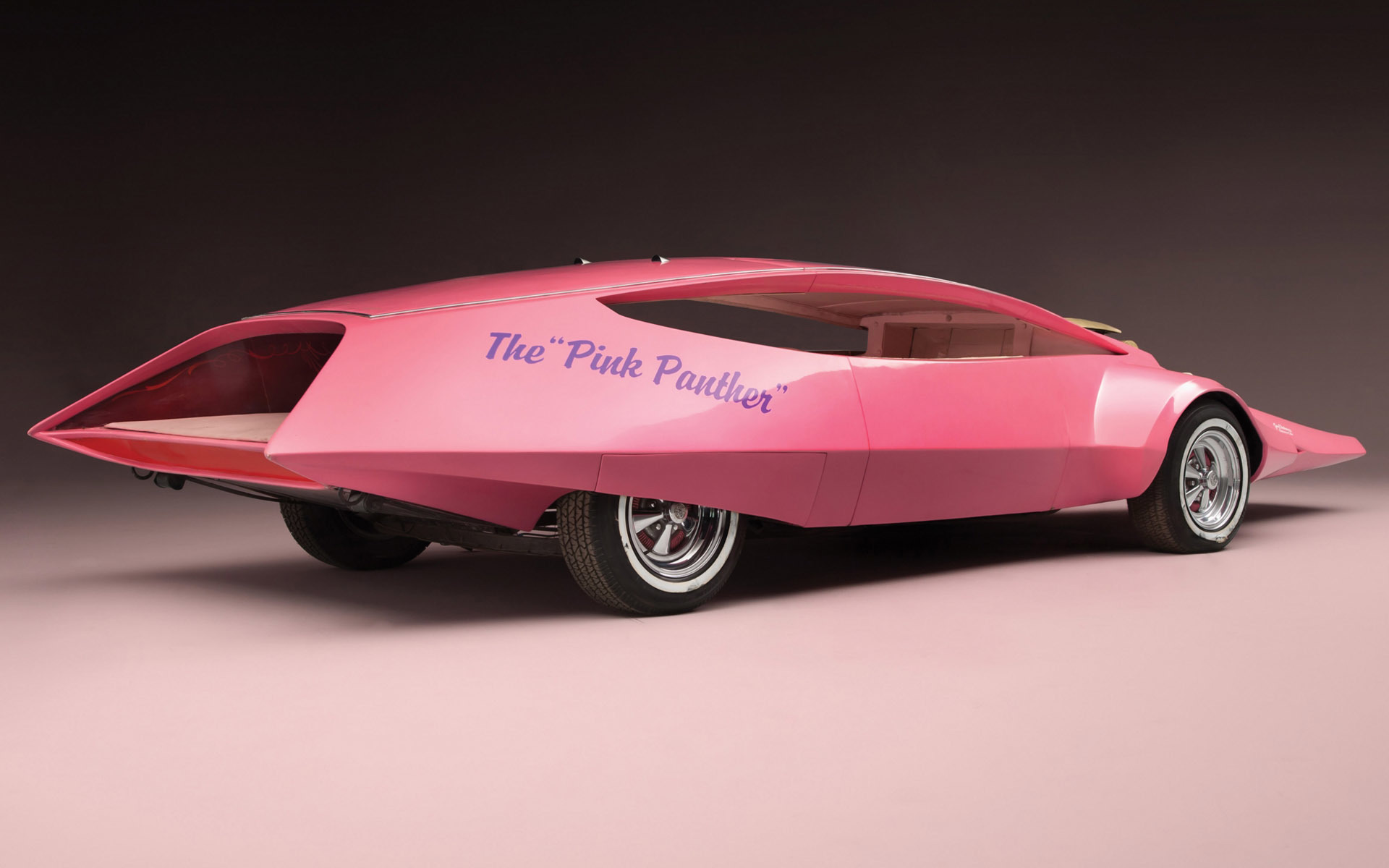 Pink Panther Car - HD Wallpaper 