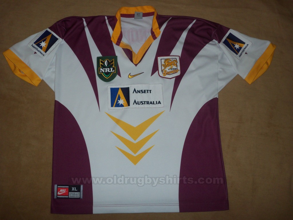 Brisbane Broncos 1998 NRL Mens 1998 Retro Jersey, RETRO98BB