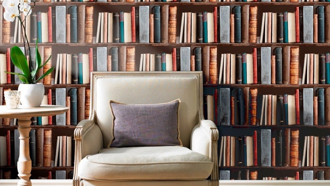 Bookcase 1280x7 Wallpaper Teahub Io