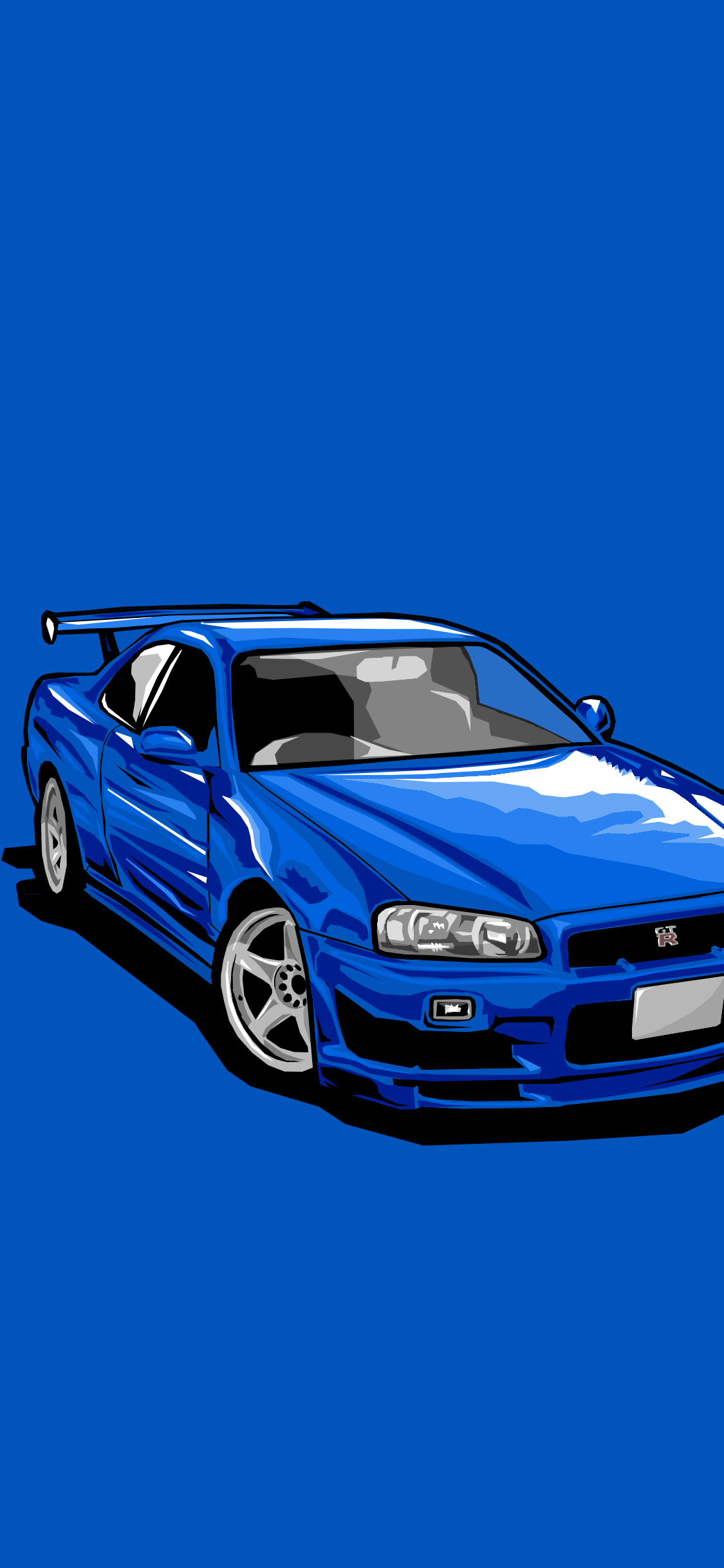 R34-wallpaper - Blue Car Wallpaper Iphone - 1125x2436 Wallpaper - teahub.io