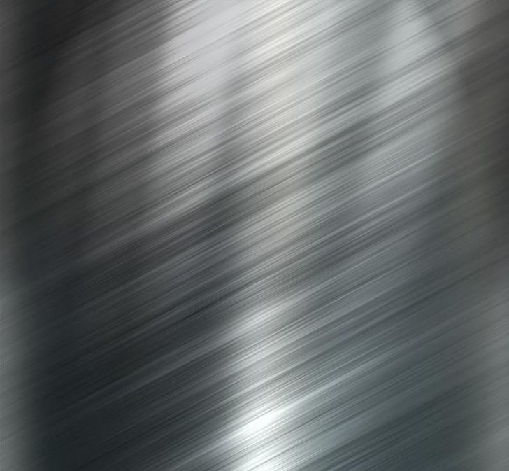 Steel Metal Silver Grey Png, Clipart, Aluminium, Black - High Resolution  Metal Background Hd - 728x673 Wallpaper 