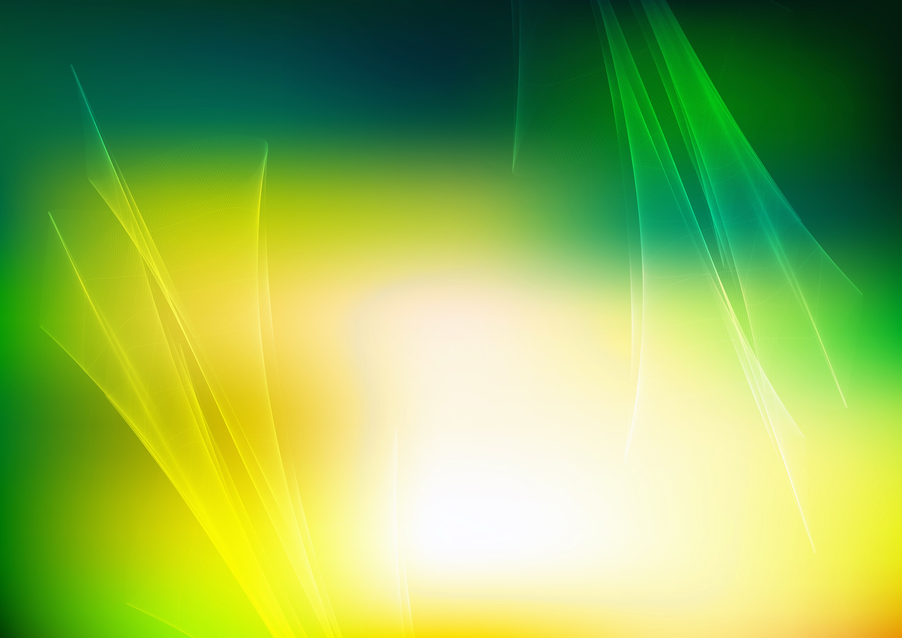 171 1714434 Abstract Green Yellow And White Fractal   Background 