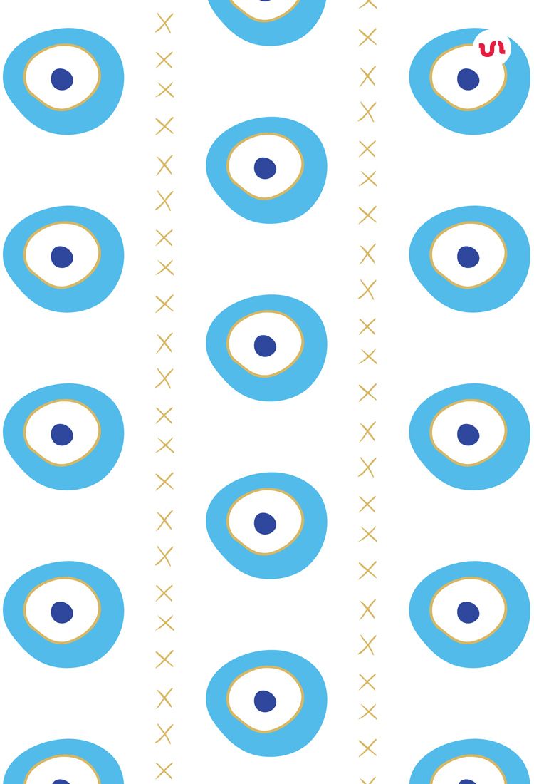 Evil Eye Illustration - 750x1100 Wallpaper 