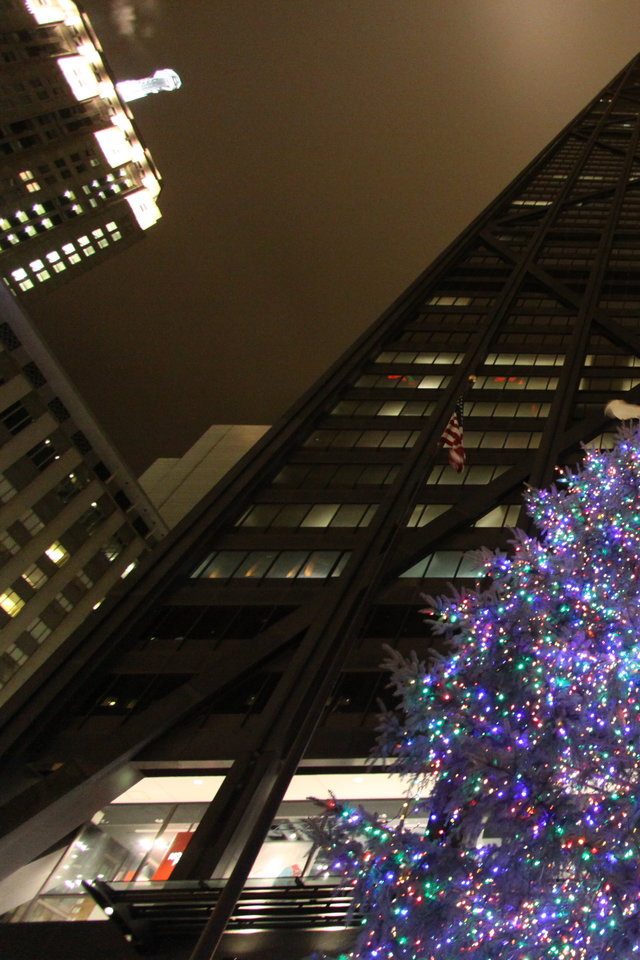Christmas In Chicago - Christmas Tree - HD Wallpaper 