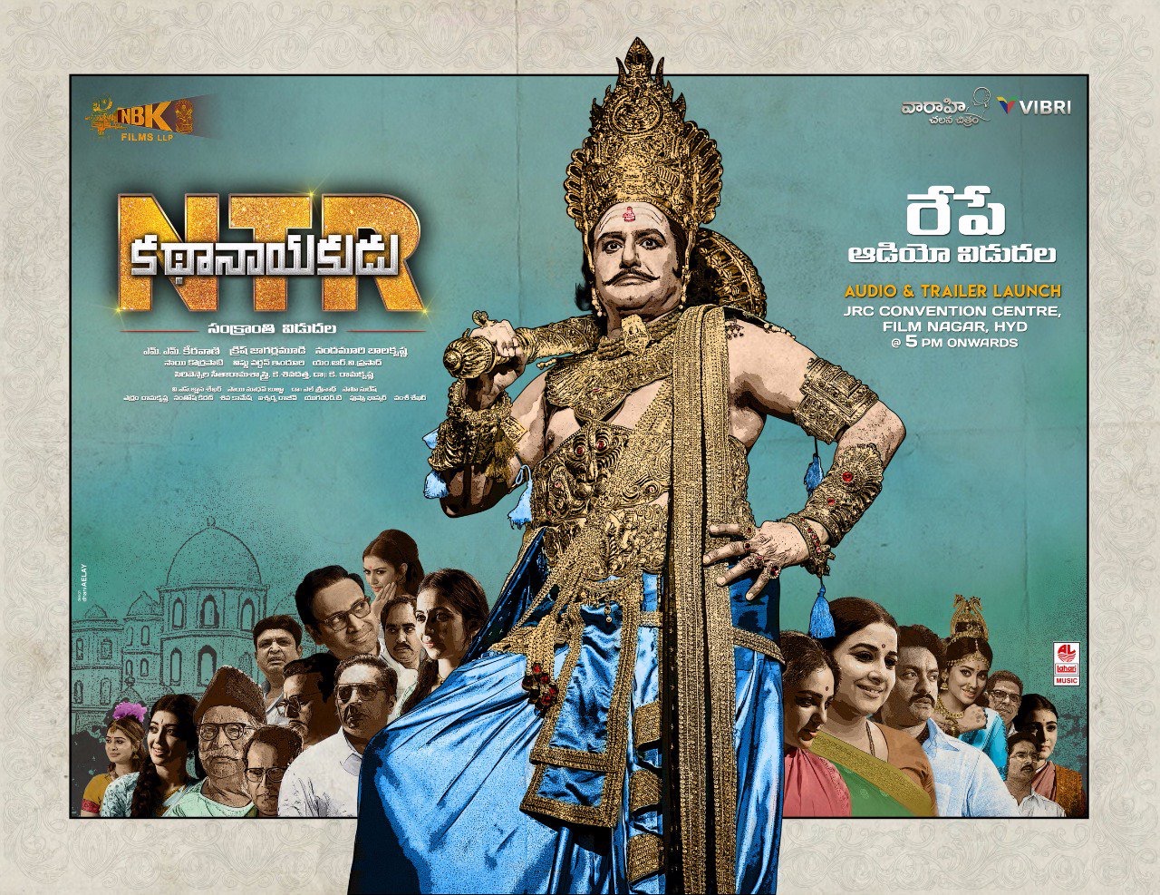 Balakrishna Ntr Biopic Hd - HD Wallpaper 