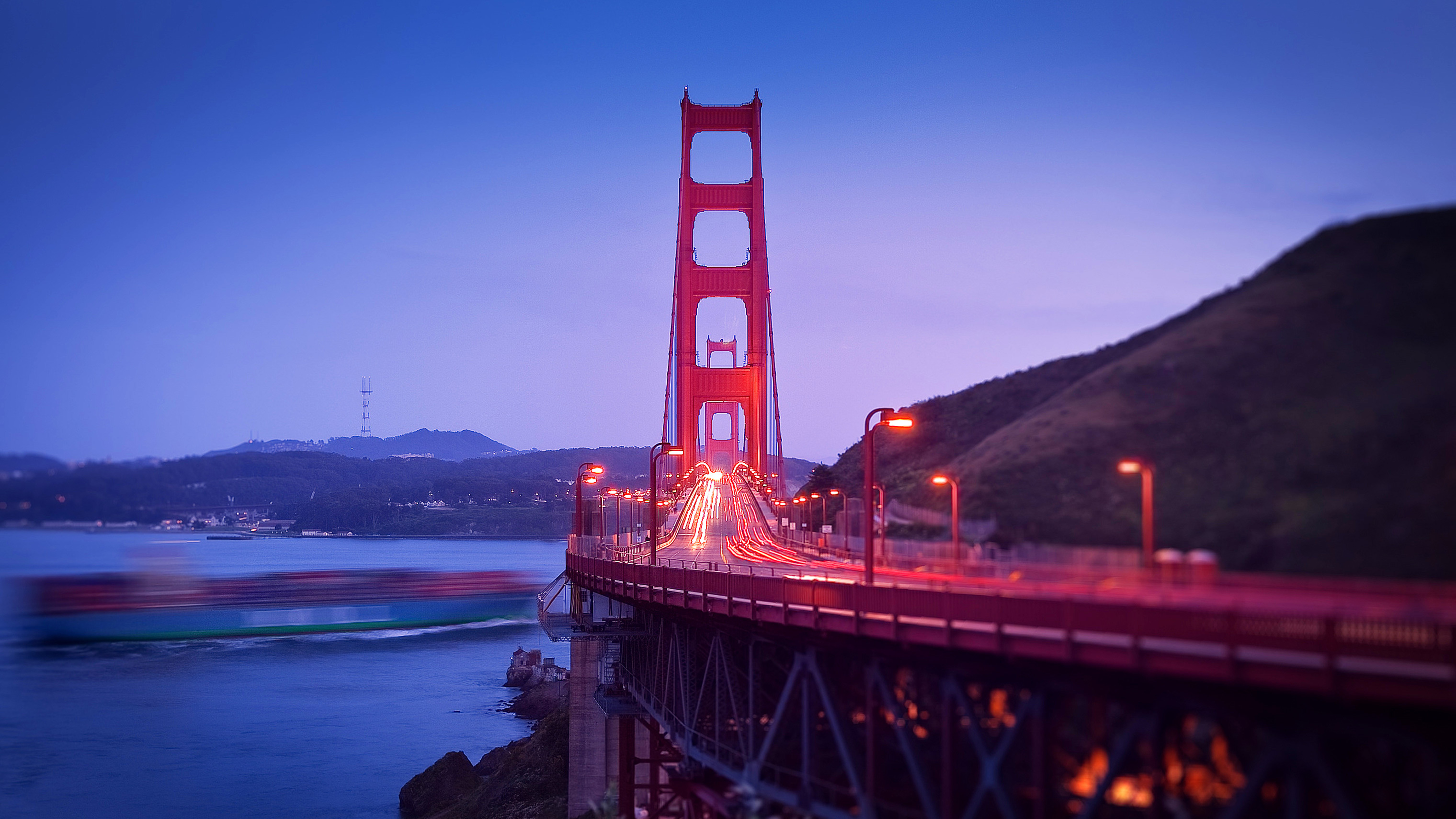 The Golden Gate Bridge, San Francisco - HD Wallpaper 