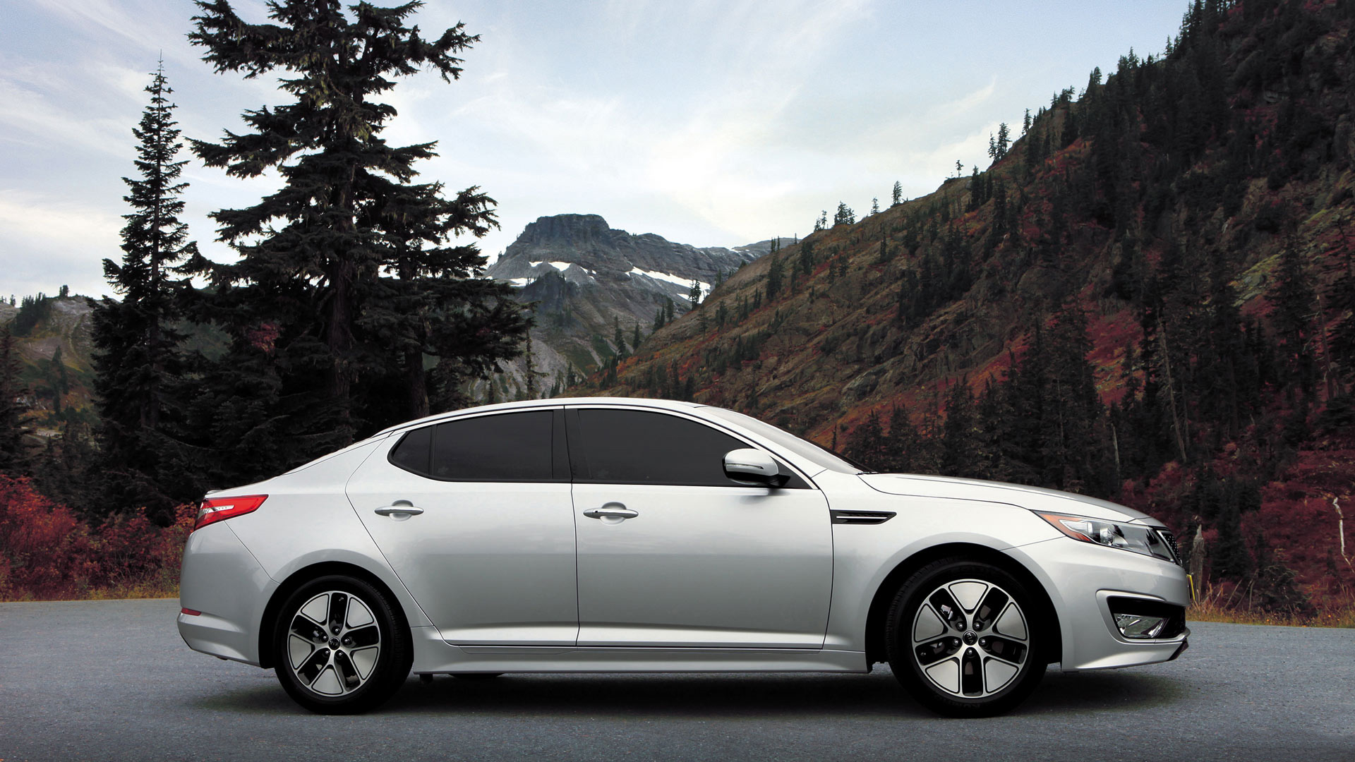 Kia Optima Hybrid Side View - 1920x1080 Wallpaper - teahub.io