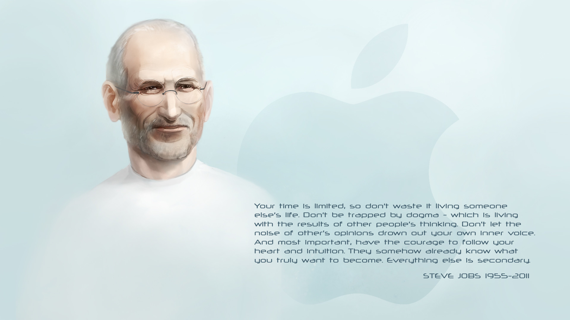 Download Three Inspiring Quotes By Steve Jobs That Should Be - 4k ...