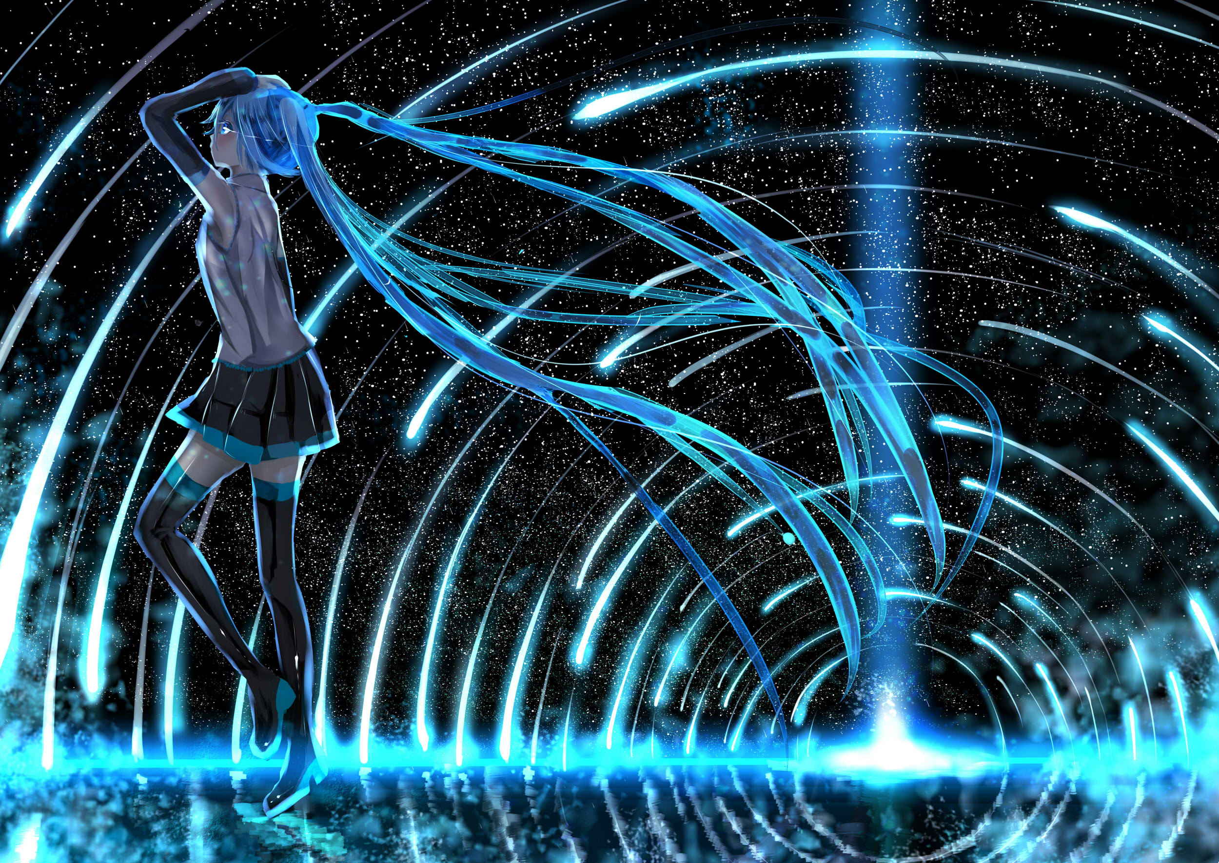 Hatsune Miku - 2500x1770 Wallpaper - teahub.io