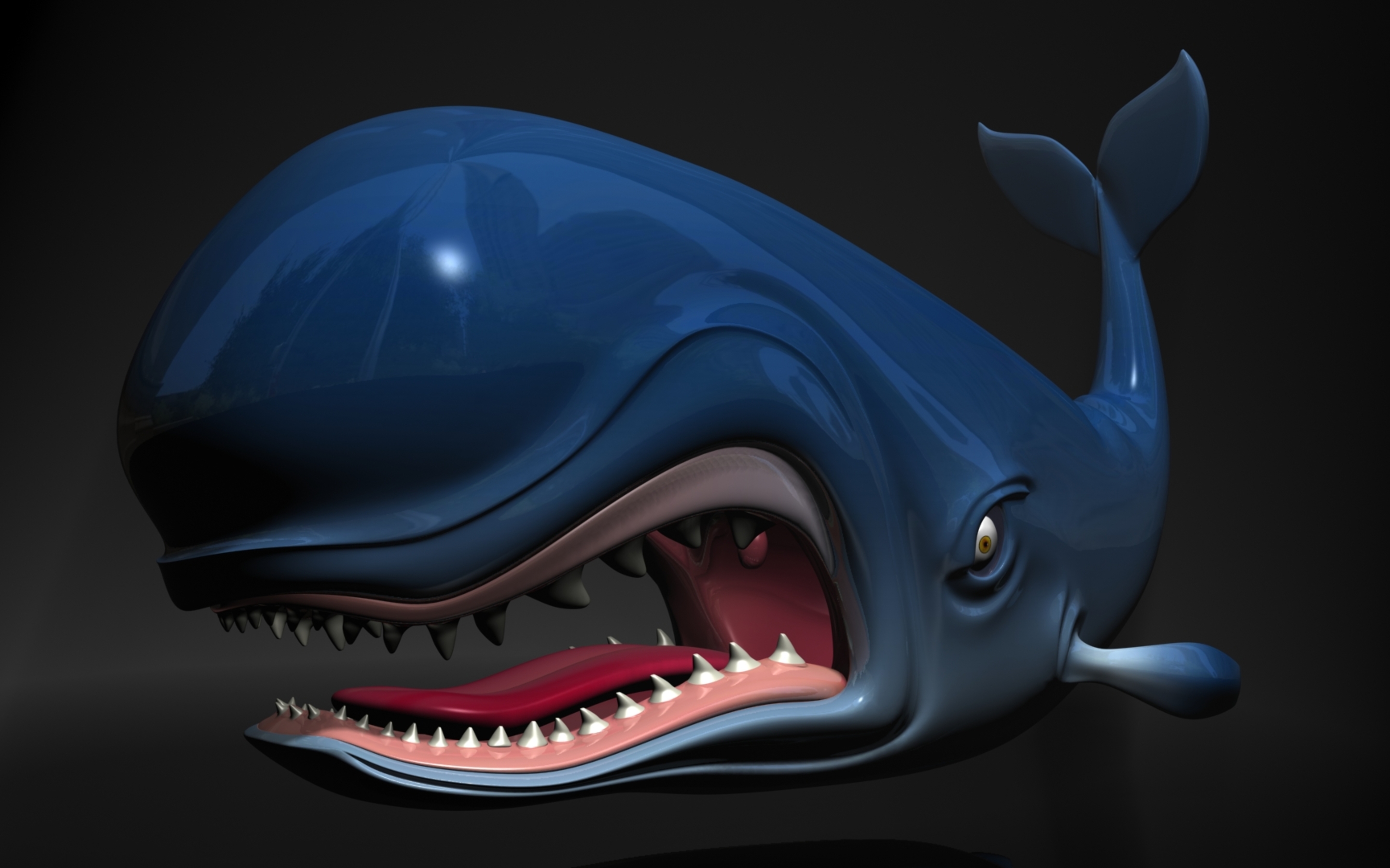 3d Shark Wallpaper - 2880x1800 Wallpaper - teahub.io