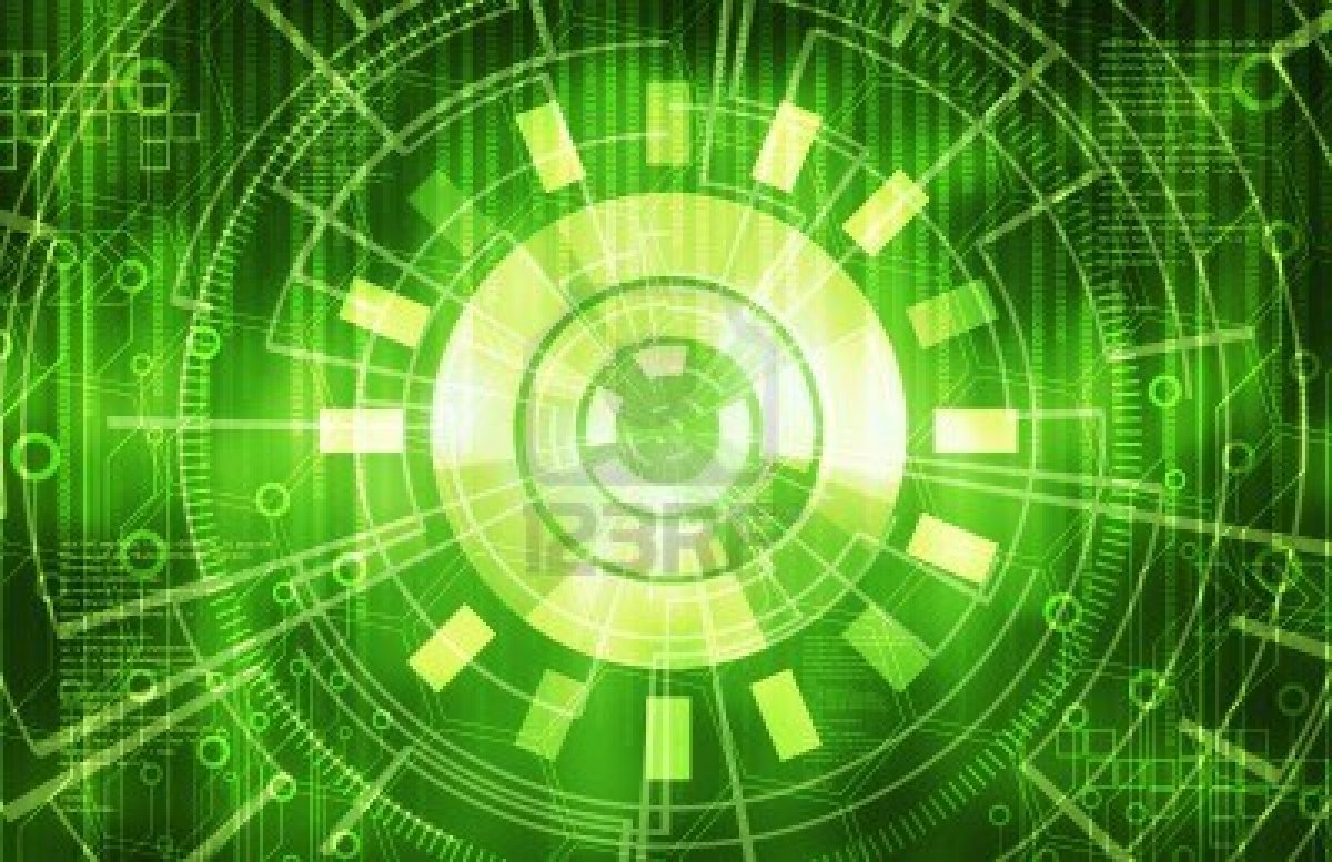 Free Technology Images - Green Background Images Technology - HD Wallpaper 