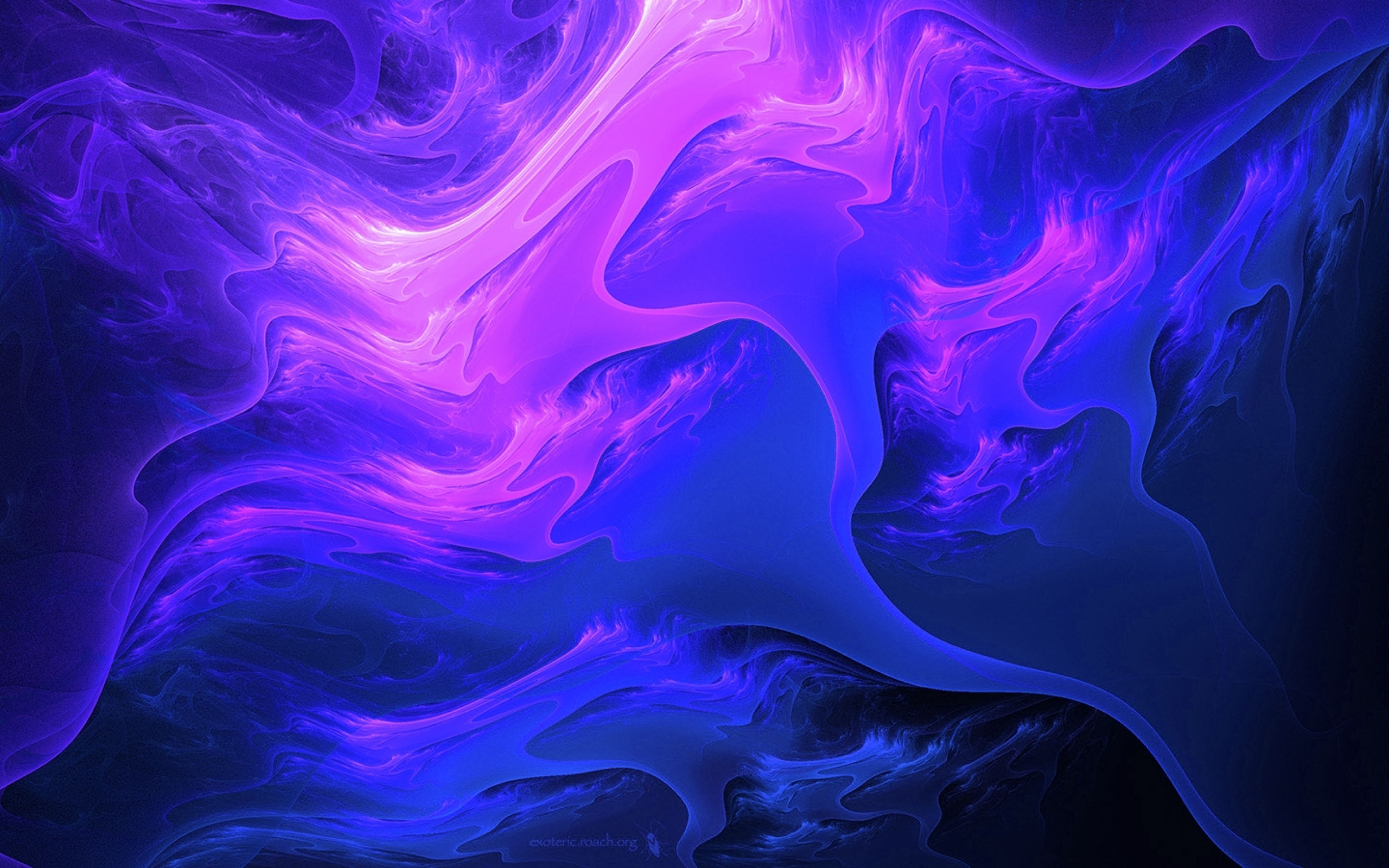 Blue Pink Smoke - Blue And Pink Smoke - 2560x1600 Wallpaper 