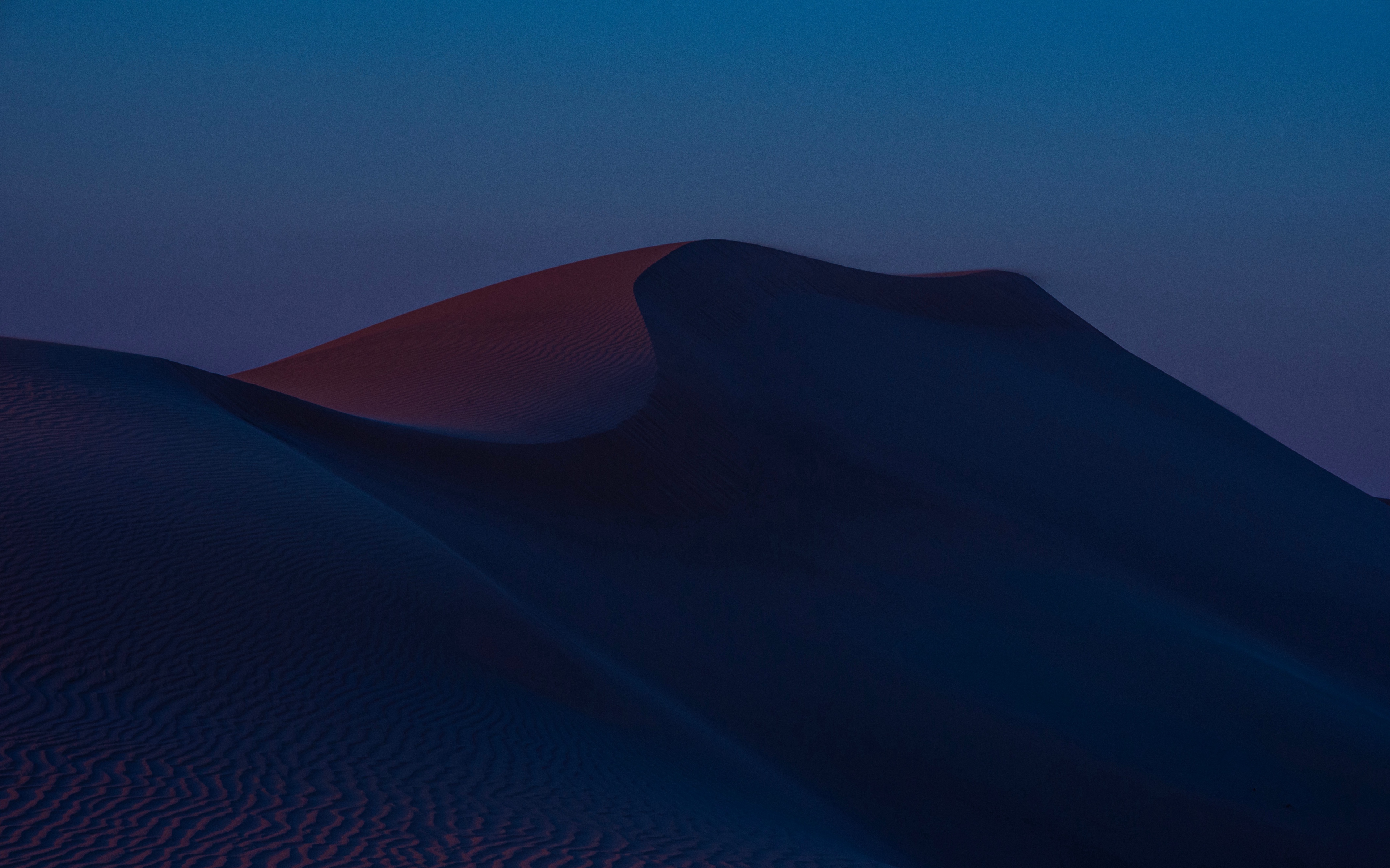 Wallpaper Desert, Hill, Dusk, Sand, Dunes - Desert Dunes Dusk - HD Wallpaper 