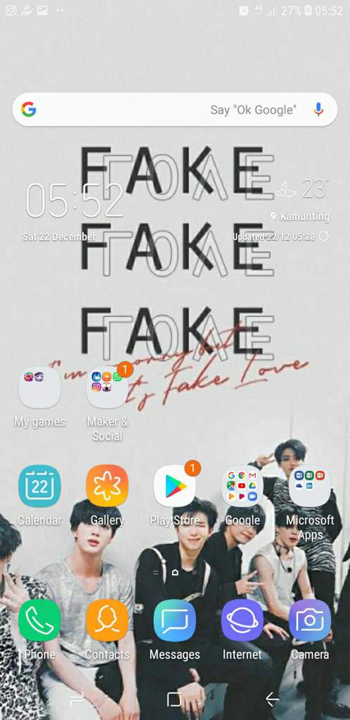 User Uploaded Image - Bts Fake Love Wallpaper Iphone - HD Wallpaper 