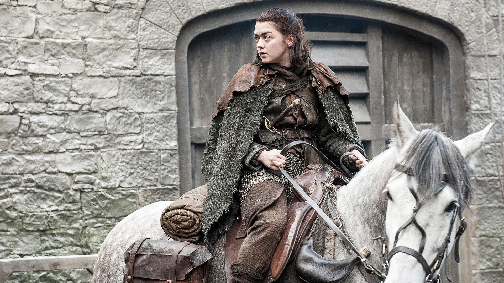 arya stark wolf season 7