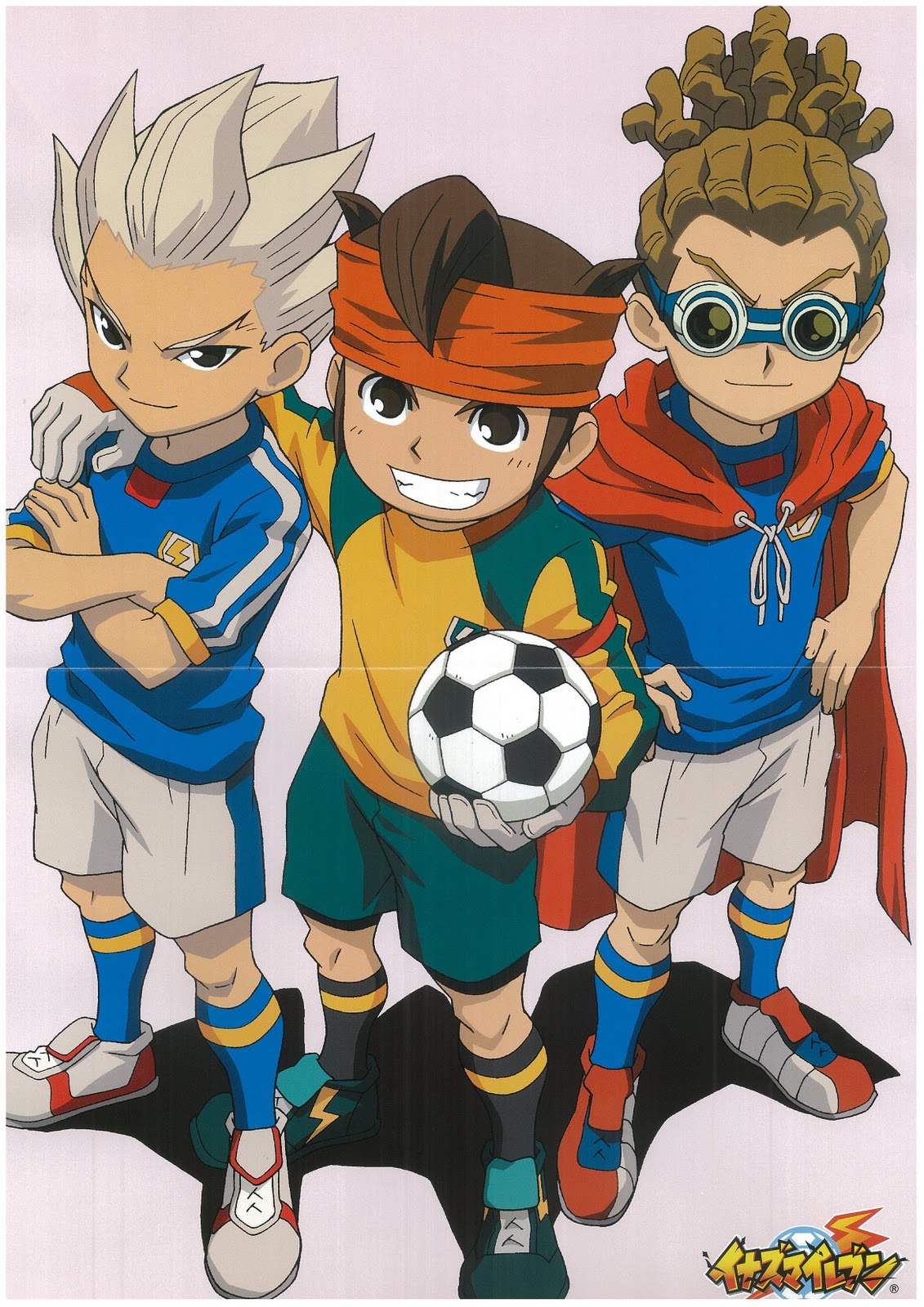 Inazuma Eleven - Inazuma Eleven Endou Gouenji And Kidou - HD Wallpaper 