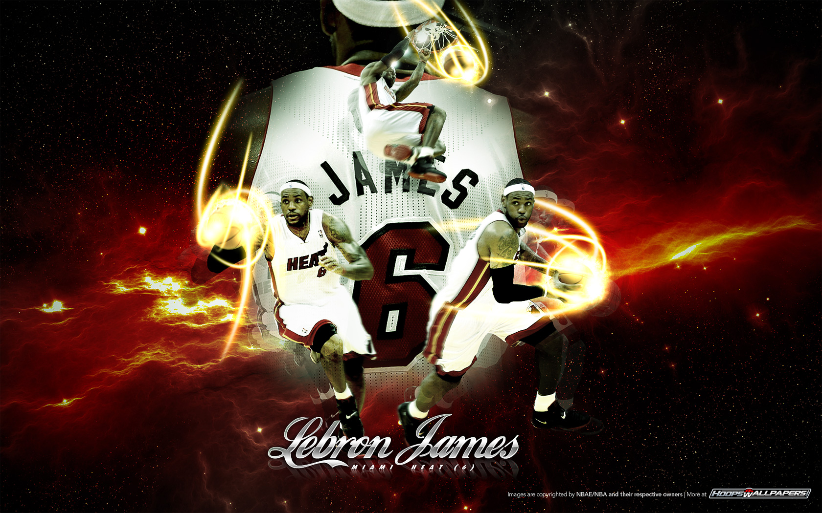 Lebron James Miami Heat 2013 - HD Wallpaper 