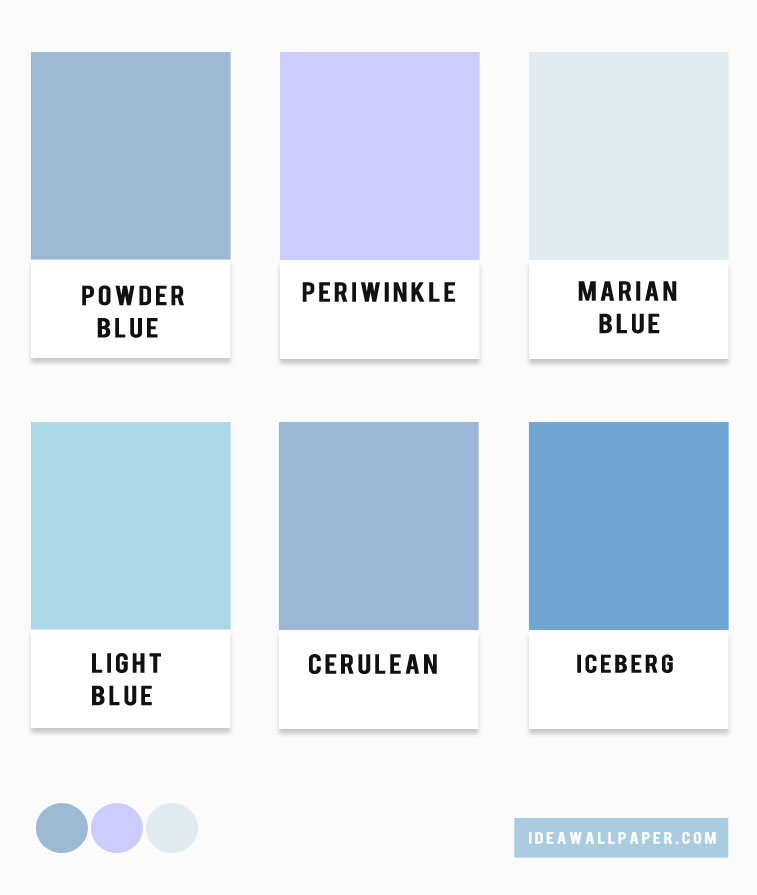 Blue Hues Color Palette Blue Color Combination Baby Blue And Powder Blue 757x5 Wallpaper Teahub Io